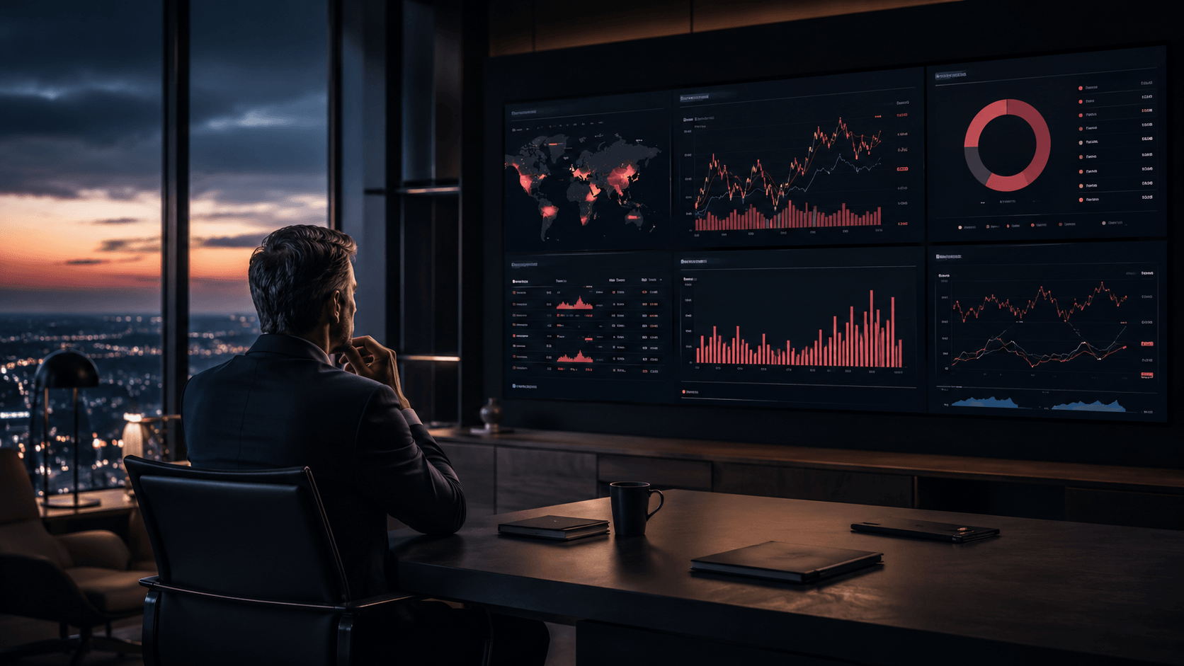 Equipo analizando tendencias, datos e insights digitales
