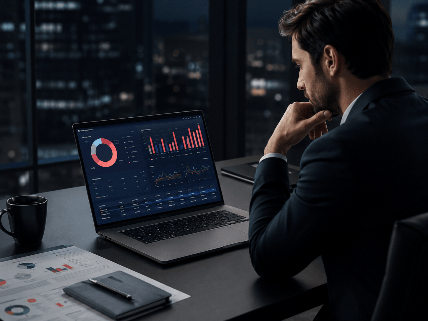 Dashboard de planificación de campañas de pago